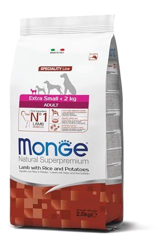 Monge Natural Superpremium Extra Small Adult Agnello