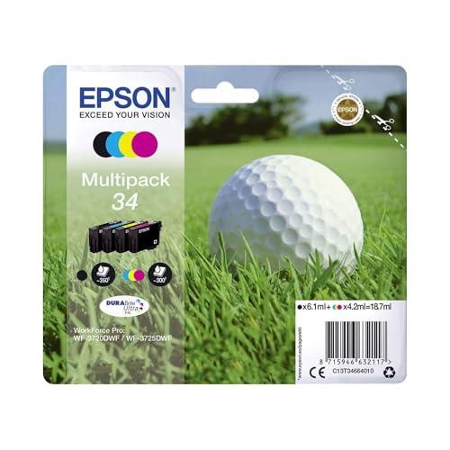 Epson 34 Serie Pallina da Golf Multipack Originale
