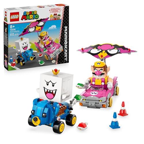LEGO Super Mario: Mario Kart – Wario e Re Boo - Giocattolo Interattivo