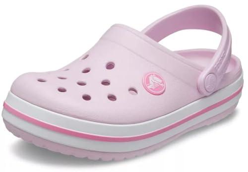 Crocs Crocband Clog K, Zoccoli Unisex - Bambini e Ragazzi, Ballerina Pink