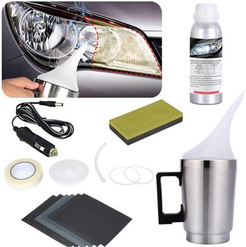 MILIWAN Kit Riparazione Fari Auto: Rinnova e Proteggi i Tuoi Fari
