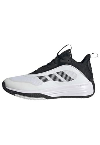 Adidas Own The Game 3 Scarpe da Basket Uomo Bianco Nero