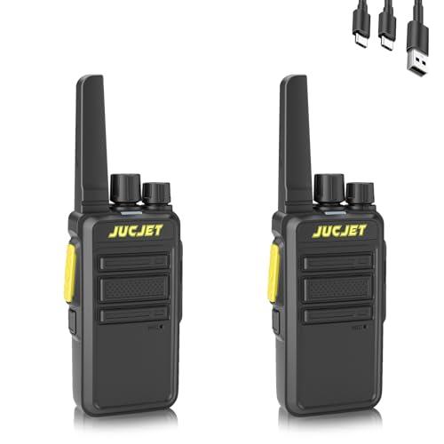 Walkie Talkie JUCJET V12D PMR446: Comunicazione Cristallina e Sicura a Lungo Raggio
