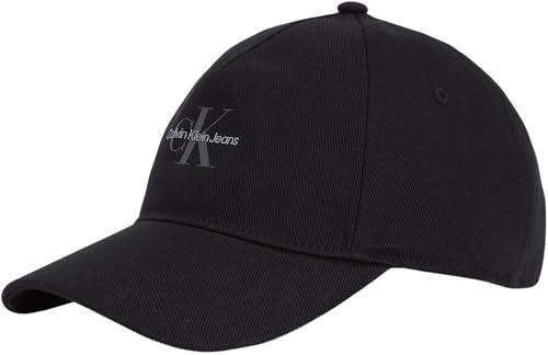 Calvin Klein Cappellino Mono Logo Panel Nero