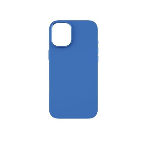 Cover Soft Touch in Silicone per iPhone 16 Plus, Compatibile MagSafe - Blu