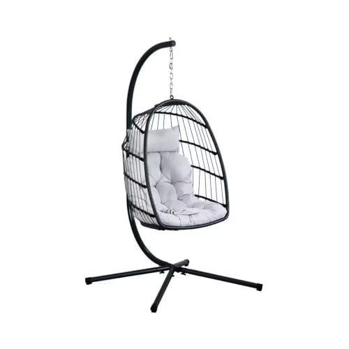 Poltrona Sospesa Gaia Black - Garden Friend