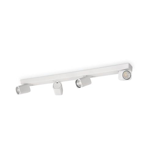 Ideal Lux RUDY Barra Faretto da Soffitto a 4 Luci Bianca
