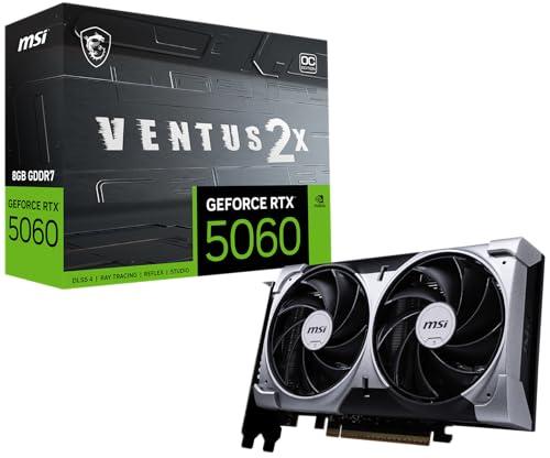 MSI GeForce RTX 5060 Ventus 2X OC 8GB GDDR7