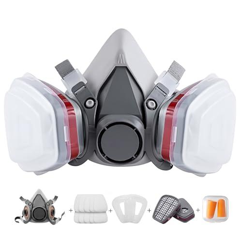 Maschera Respiratoria Riutilizzabile con Filtri - Protezione Avanzata per Lavorazione e Saldatura