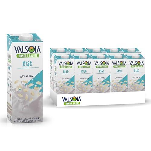 Valsoia Riso Drink - Bevanda Vegetale di Riso, 10x1L