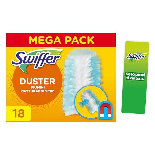 Swiffer Duster Ricambi Piumino Cattura Polvere - 18 Pezzi