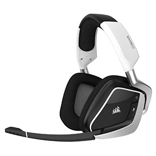 CORSAIR VOID RGB ELITE Cuffie da Gioco Senza Fili - Suono Surround 7.1 - Bianco