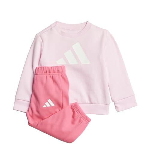 adidas Big Logo Essentials Jogger Bambino Rosa Chiaro/Bianco