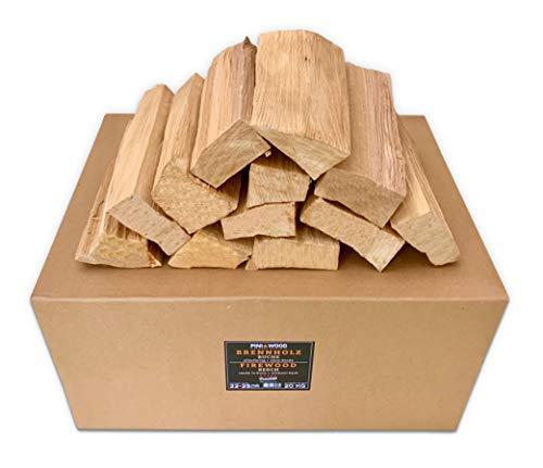 PINI - Legna da ardere di faggio senza corteccia per forno, barbecue, camino - 20 kg