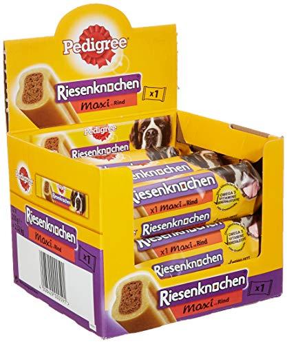Pedigree - Osso gigante maxi – snack per cani con manzo – Ideale come ricompensa per cani di taglia grande – 12 x 210 g in confezione multipla da 1 ossa