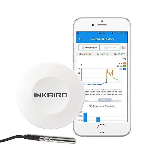 Inkbird IBS-TH1 Termometro Igrometro Wireless Bluetooth con Sonda Esterna
