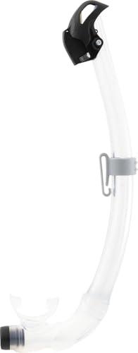 CRESSI Seal Dry Snorkel Clear/Black