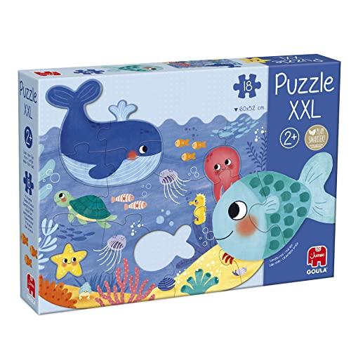 Goula - Puzzle Ocean XXL - Puzzle XXL per bambini - Da 2 anni in su