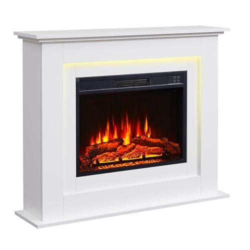 BALDERIA Camino Elettrico Finn: Calore e Atmosfera in un Design Elegante