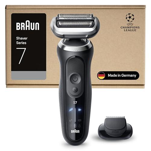 Braun Series 7 72-N1200SI Rasoio Elettrico Barba Wet&Dry con Rifinitore di Precisione