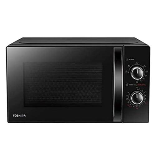 Toshiba MW-MG20P Forno a Microonde con Grill, 20 Litri, Nero