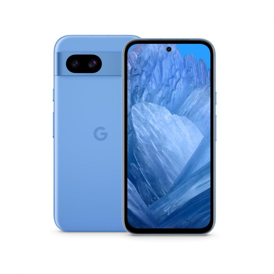 Google Pixel 8a smartphone Android sbloccato con innovativa fotocamera Pixel, batteria con 24 ore di autonomia e sicurezza avanzata, Azzurro cielo, 128GB