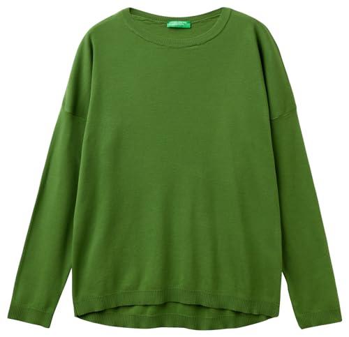 Maglia Benetton Verde Bosco - Maglione Donna XS