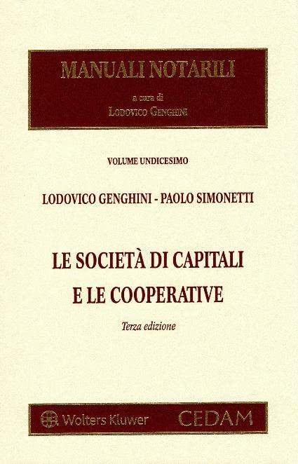 La Società di Capitali e le Cooperative