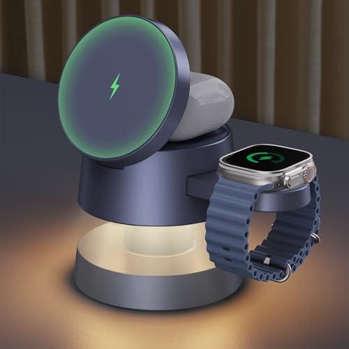 iVANKY Stazione di Ricarica Wireless 4 in 1