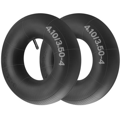 2 pezzi 4.10/3.50-4 tubo TR13 valvola tubo interno compatibile con 4.10-4 3.50-4 pneumatici carriola, tosaerba, trolley, rimorchio da giardino tubo