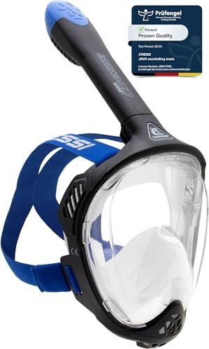 CRESSI Java Full Face Mask Black/Blue S/M