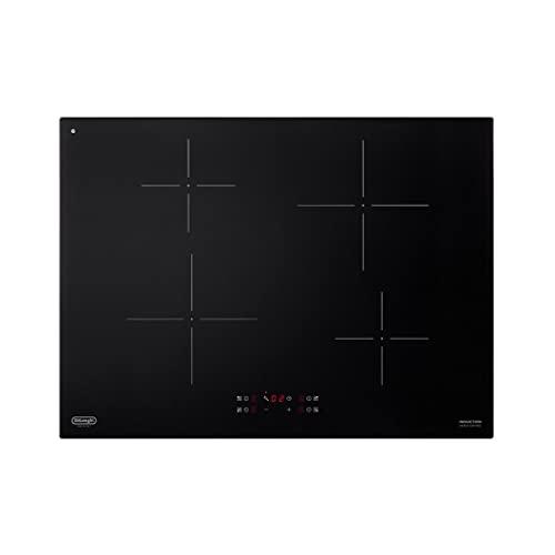 De'Longhi PIN 72 Piano Cottura a Induzione Nero 70 cm 4 Zone
