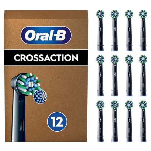 Oral-B Cross Action Testine Spazzolino Elettrico, Confezione da 12 Testine di Ricambio