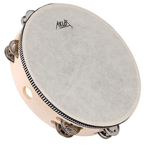 Tamburello Aklot 25cm - Strumento a Percussione in Faggio