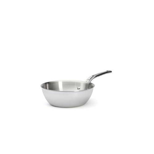 De Buyer Affinity 3736.20 Padella Sauté Bombata - 20 cm