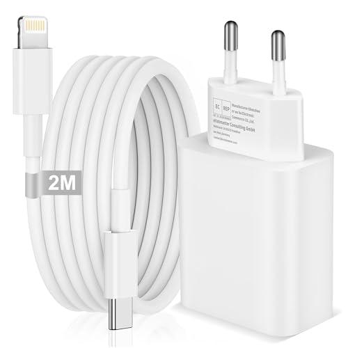 Caricatore Rapido iPhone 30W con Cavo USB-C Lightning da 2M