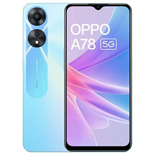 Oppo A78 Smartphone Blu (4GB RAM, 128GB ROM, Display 6.56