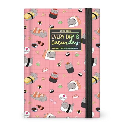 Legami - Agenda Giornaliera Fotografica 2025-2026 Sushi Cat