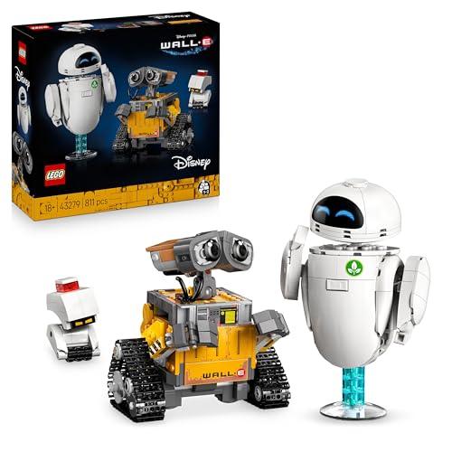LEGO Disney Pixar WALL-E e EVE - Kit di Modellismo da Esposizione per Adulti