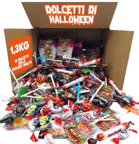 Box Caramelle Halloween Assortite - 1,3 kg di Dolcetti e Caramelle a Tema