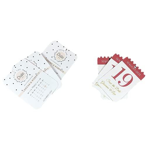 Save the Date Personalizzati - Annuncio Elegante per il Tuo Giorno Speciale