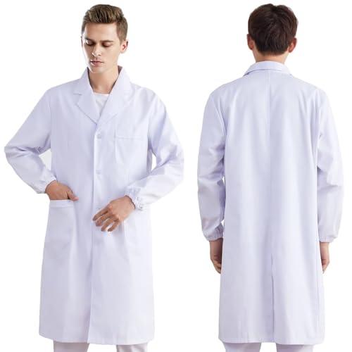 Camice da Laboratorio Bianco Unisex IKOPFLN - Protezione e Comfort per Professionisti