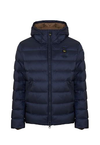 Blauer Piumino Uomo Acton con Cappuccio Blu