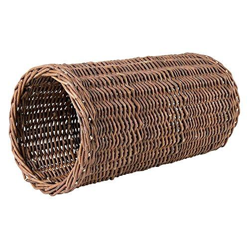 Tunnel Intrecciato per Piccoli Animali e Conigli, Diametro 20 cm, Lunghezza 38 cm