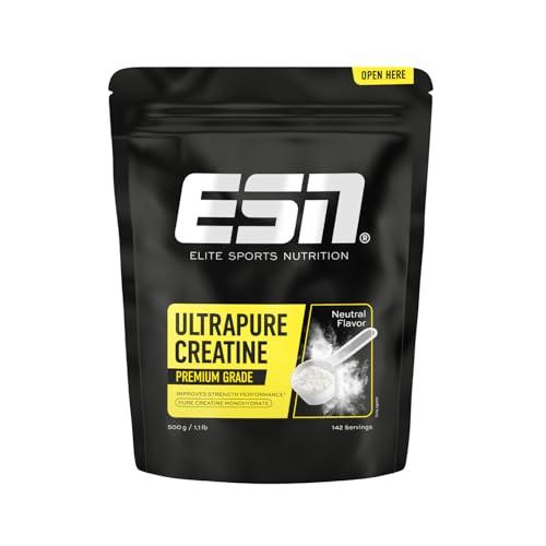 ESN Ultrapure Creatina Monoidrata in Polvere, 500g - Vegana