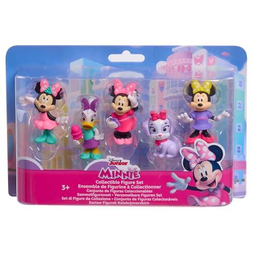 Just Play Set di personaggi da collezione di Minnie Mouse di Disney Junior, 5 pezzi