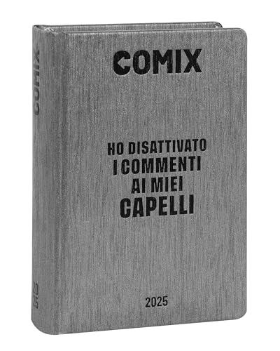COMIX - Diario Giornaliero 16 Mesi 2024-2025 Nero