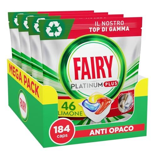Fairy Platinum Pastiglie Lavastoviglie Brezza di Erbe Fresche, 184 Capsule