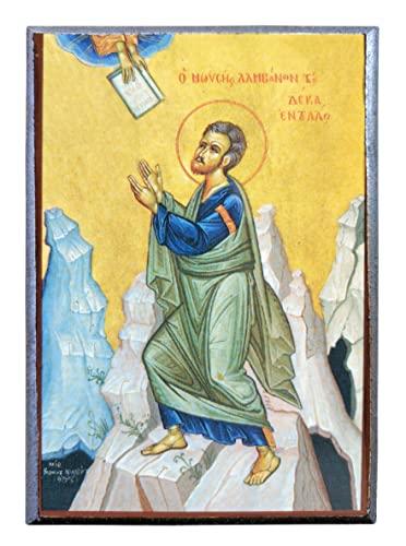 Icona del Santo Profeta Mosè che riceve la Legge