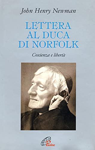 Lettera al Duca di Norfolk. Coscienza e Libertà